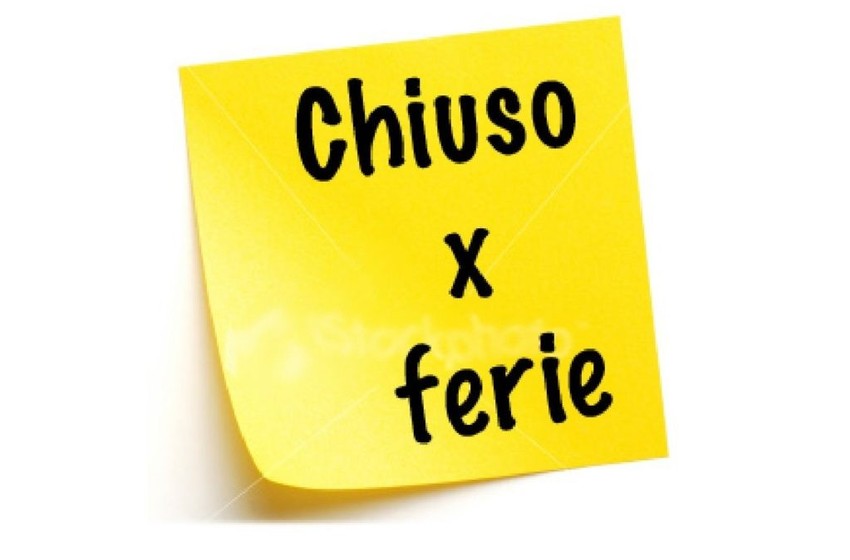 chiusura ferie